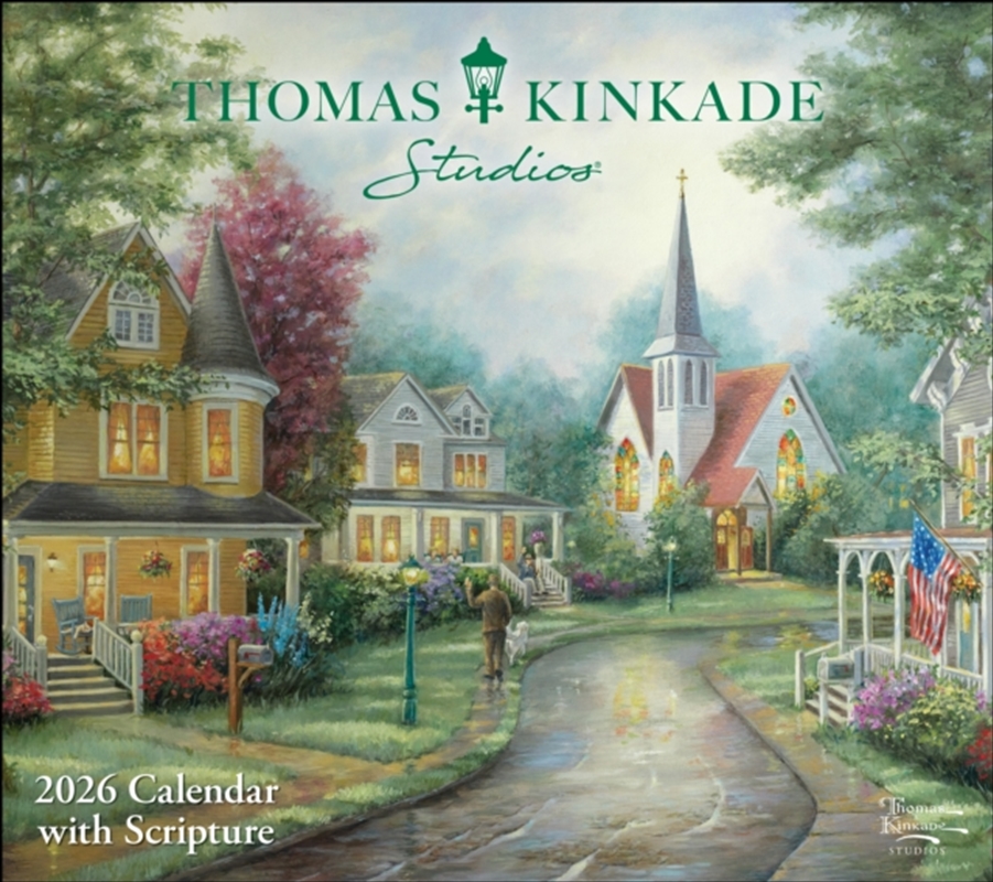 Thomas Kinkade Studios 2026 Deluxe With Scripture Calendar/Product Detail/Calendars & Diaries
