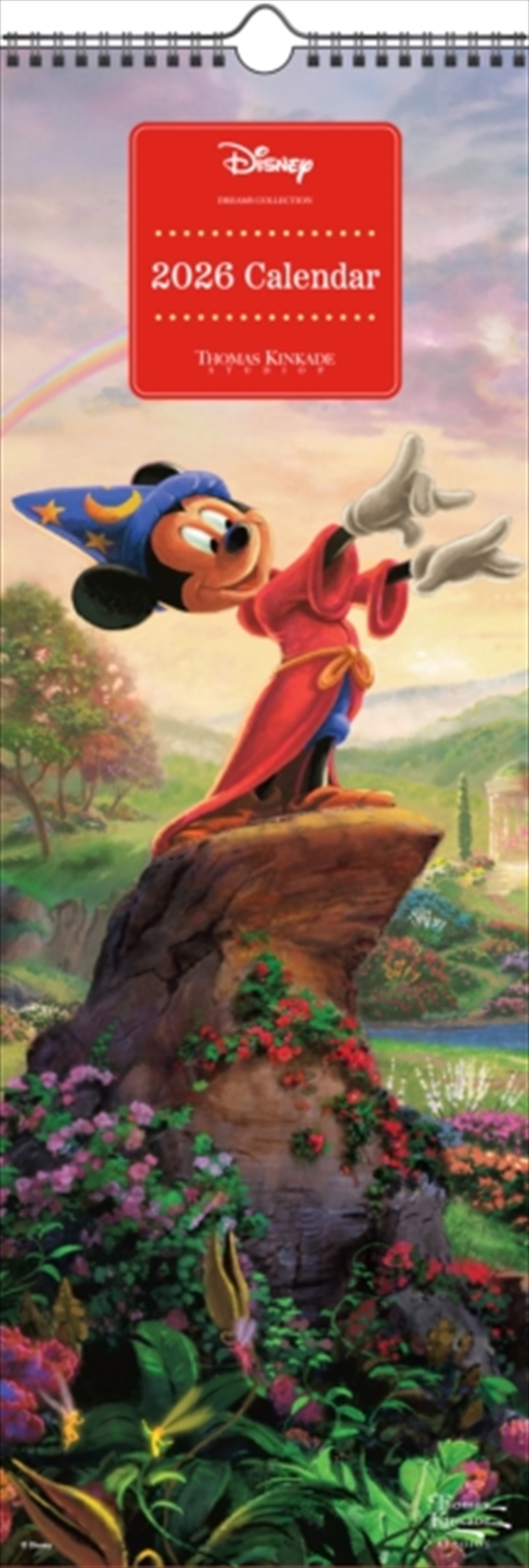 Disney Dreams By Thomas Kinkade 2026 Slimline Calendar/Product Detail/Calendars & Diaries
