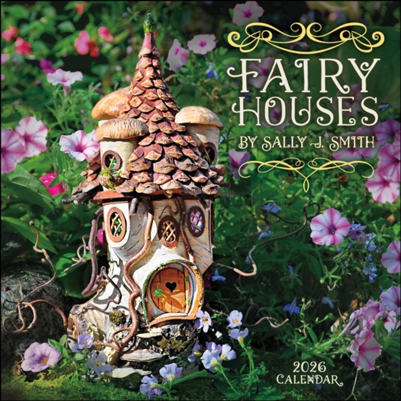 Fairy Houses 2026 Square Calendar/Product Detail/Calendars & Diaries