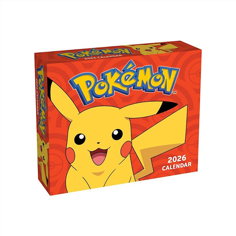 Pokemon 2026 Boxed Calendar/Product Detail/Calendars & Diaries