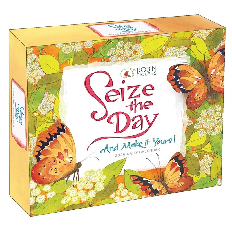 Seize The Day And Make It Yours 2026 Boxed Calendar/Product Detail/Calendars & Diaries