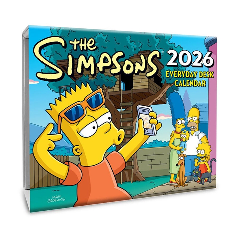 The Simpsons 2026 Boxed Calendar/Product Detail/Calendars & Diaries