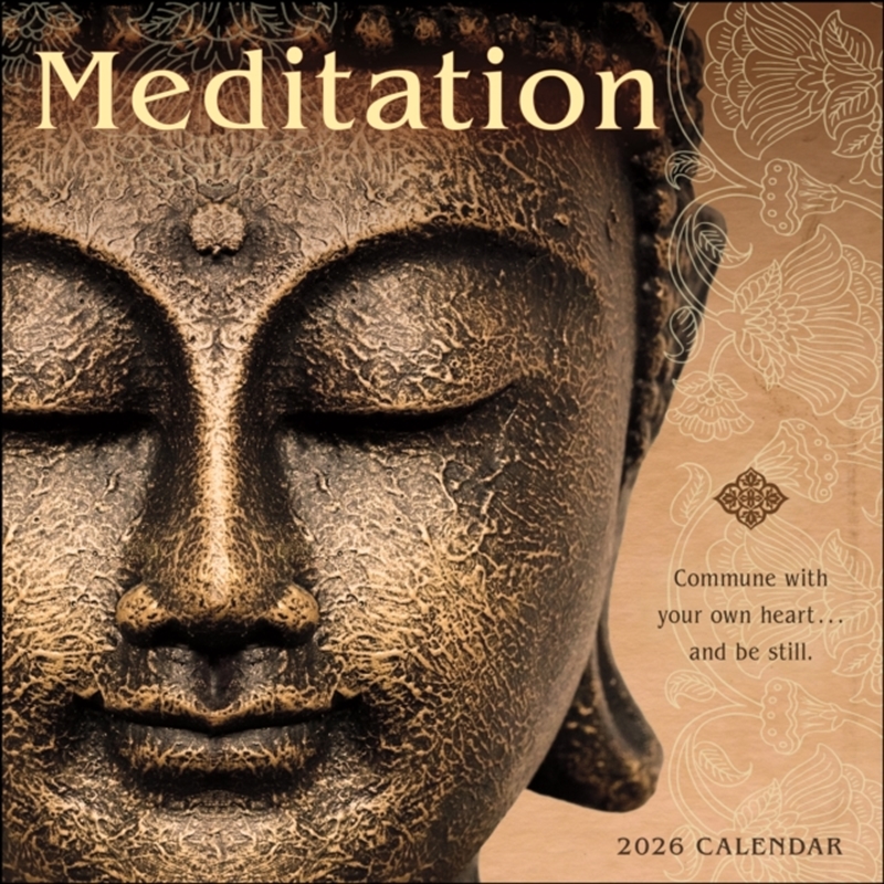 Meditation 2026 Square Calendar/Product Detail/Calendars & Diaries