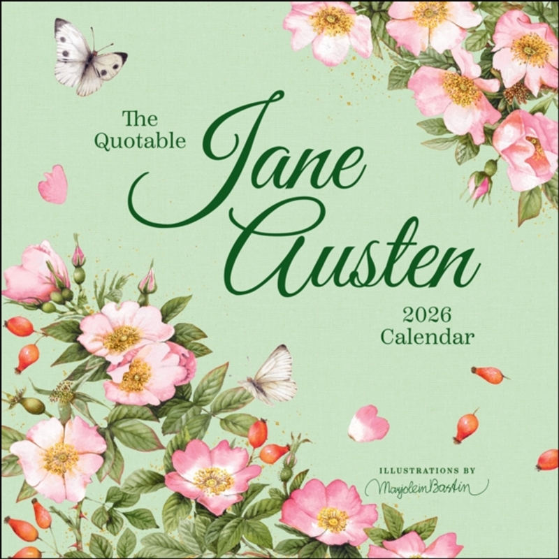 Quotable Jane Austin 2026 Square Calendar/Product Detail/Calendars & Diaries