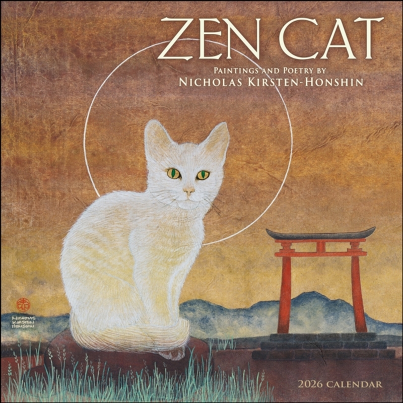 Zen Cat 2026 Square Calendar/Product Detail/Calendars & Diaries