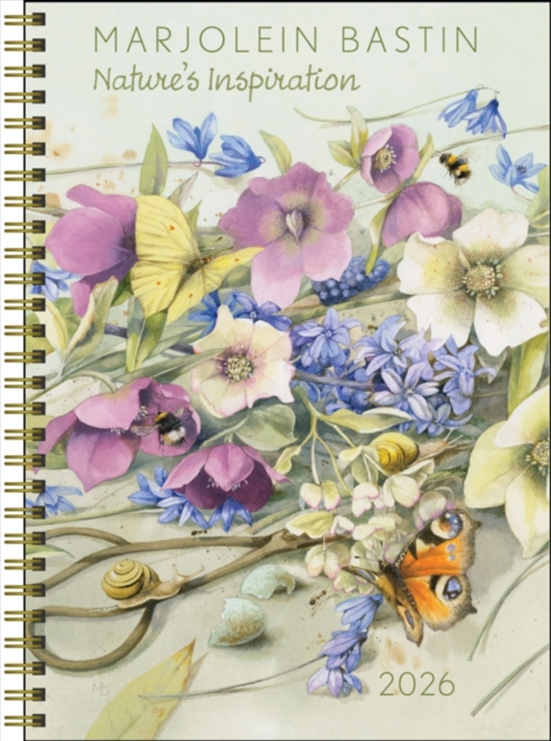 Marjolein Bastin Nature's Inspiration 12-Month 2026 Engagement Calendar/Product Detail/Calendars & Diaries