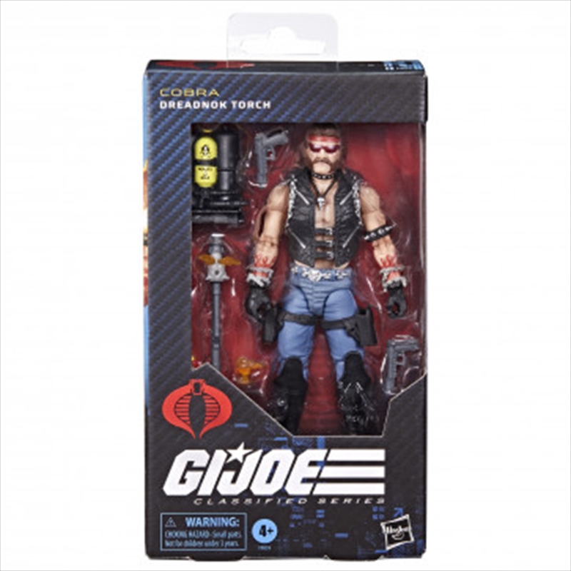 GI Joe Classified: Cobra Dreadnok Torch (#123)/Product Detail/Figurines