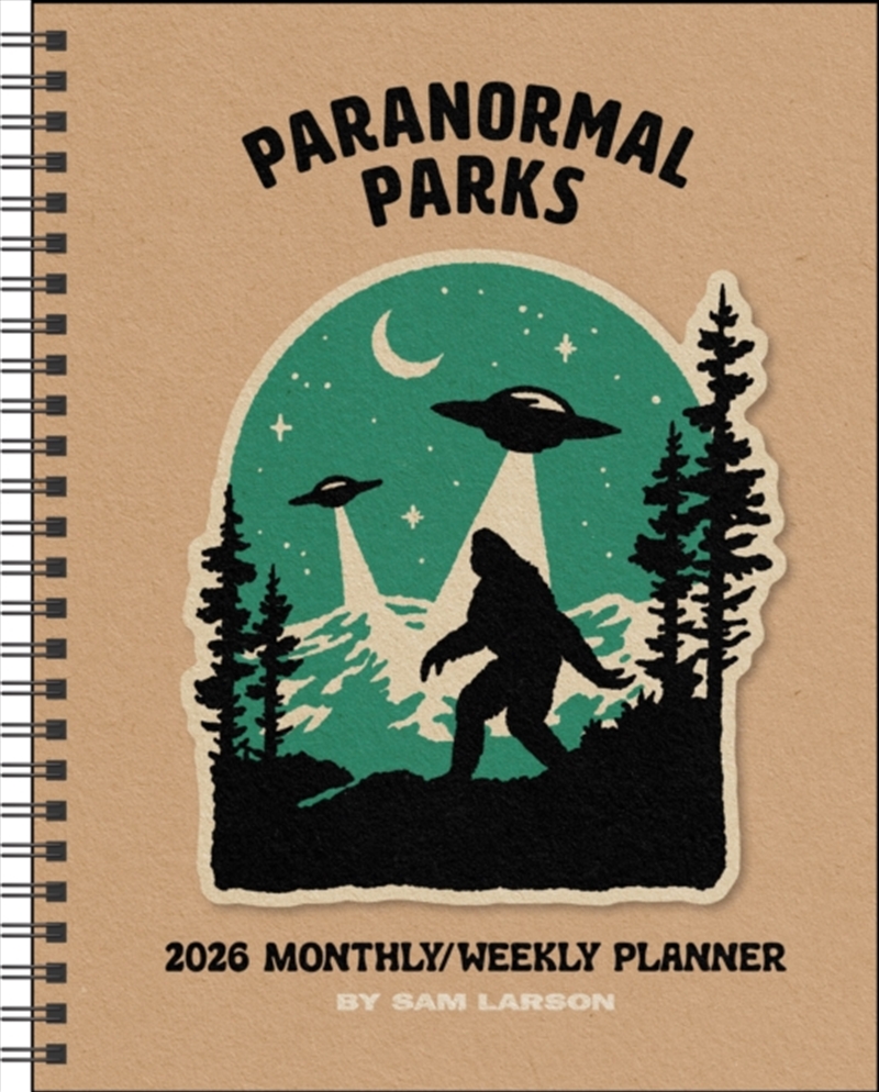 Paranormal Parks 12-Month 2026 Monthly/Planner Calendar/Product Detail/Calendars & Diaries