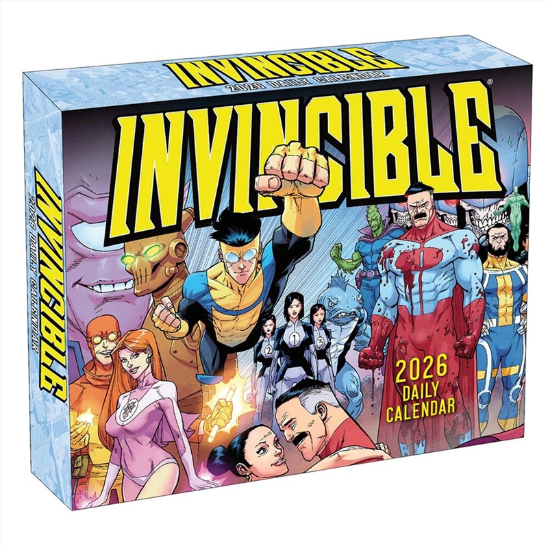 Invincible 2026 Boxed Calendar/Product Detail/Calendars & Diaries