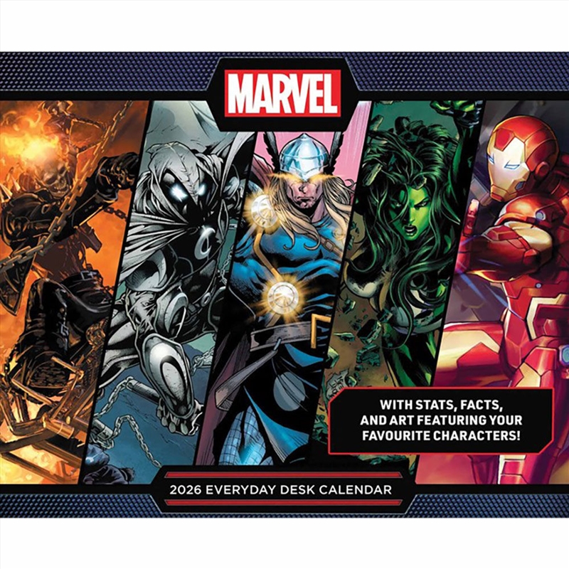 Marvel 2026 Boxed Calendar/Product Detail/Calendars & Diaries