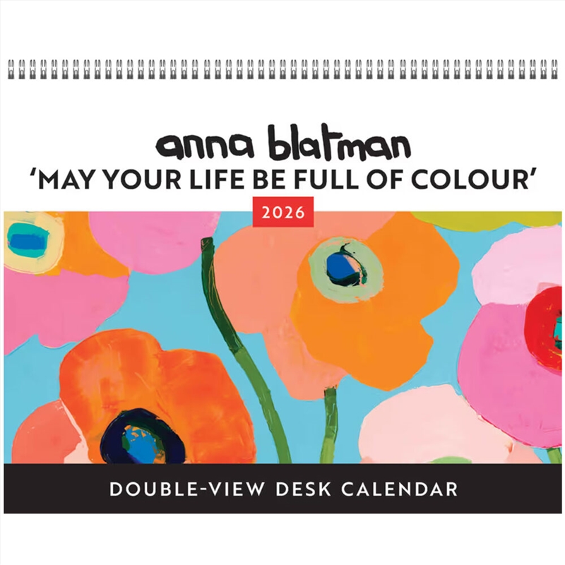 Anna Blatman 2026 Double View Desk Easel Calendar/Product Detail/Calendars & Diaries