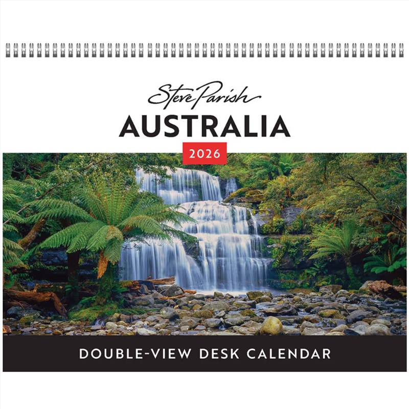 Steve Parish Australia 2026 Double View Desk Easel Calendar/Product Detail/Calendars & Diaries