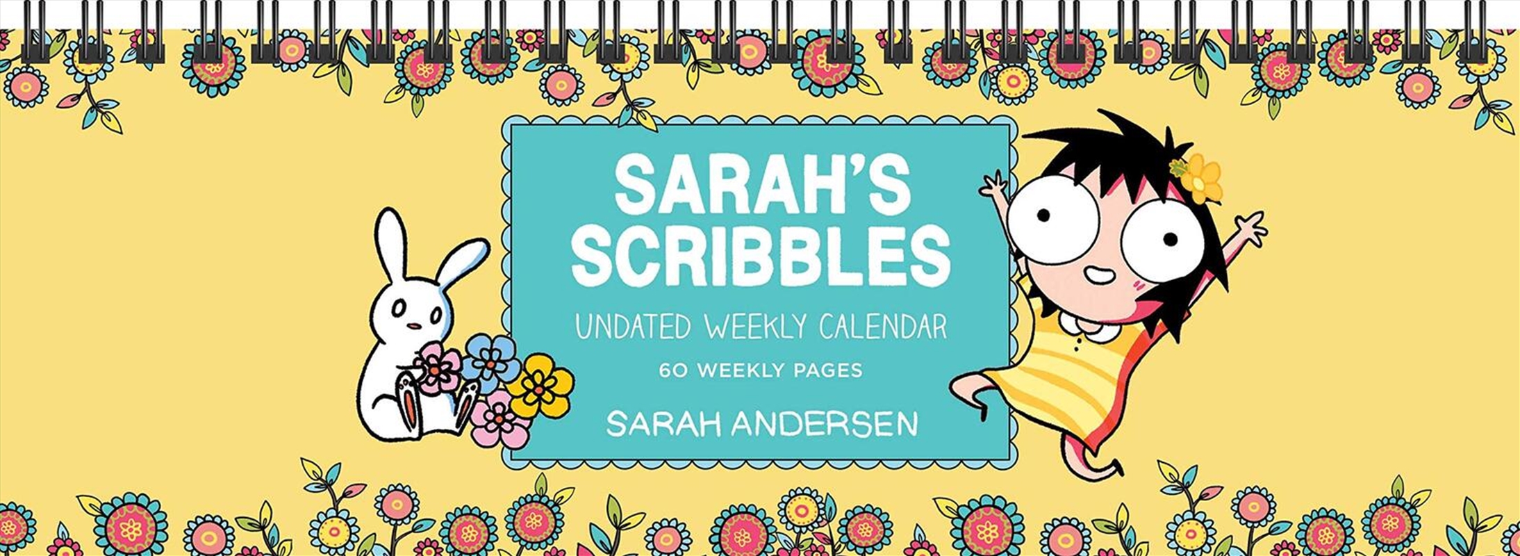 Sarah's Scribbles Undated Weekly Desk Pad Calendar/Product Detail/Calendars & Diaries