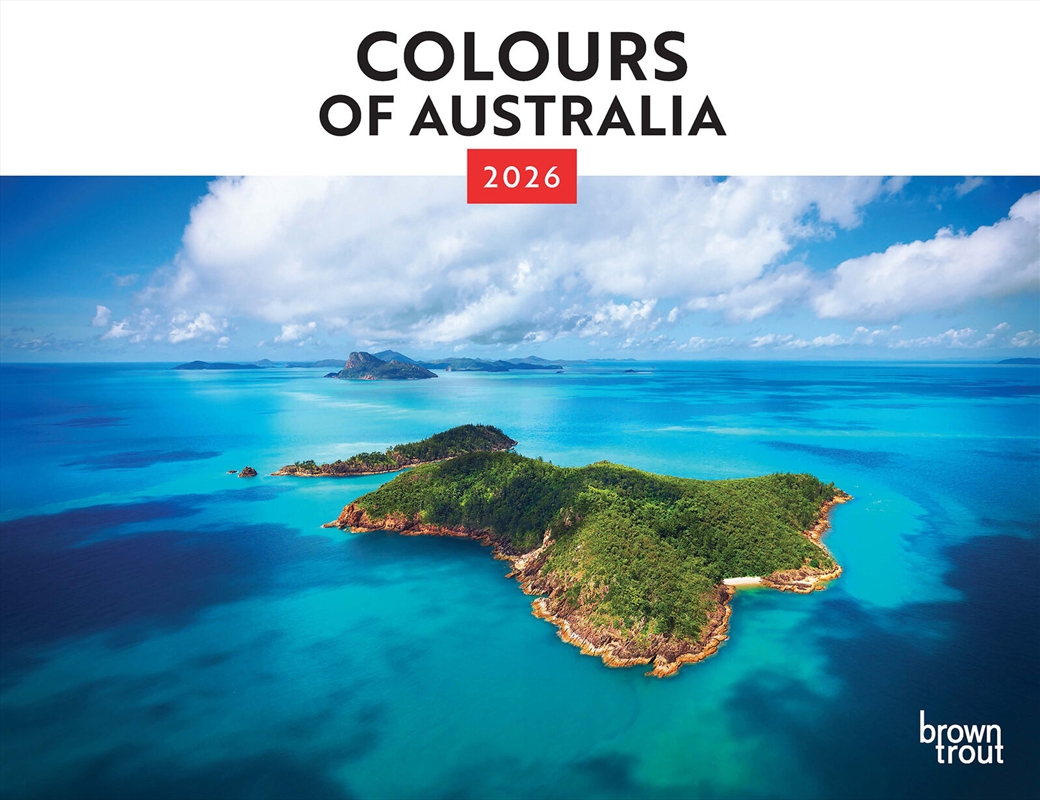 Colours of Australia 2026 Horizontal Calendar/Product Detail/Calendars & Diaries