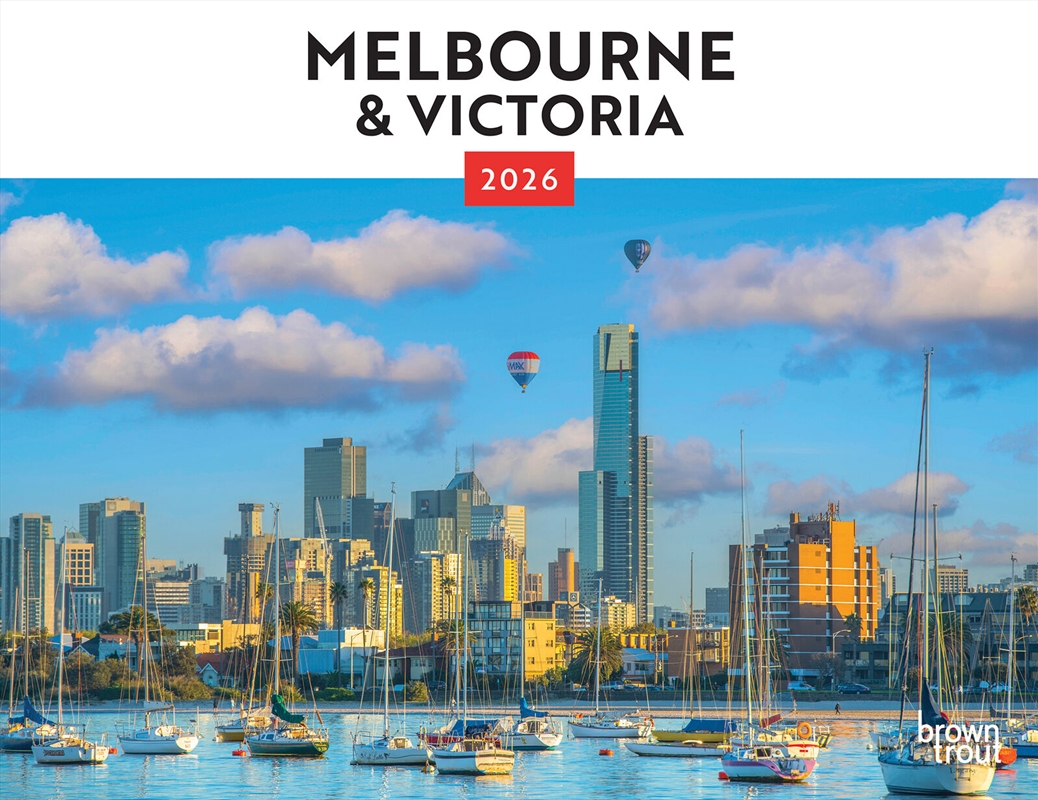 Melbourne & Victoria 2026 Horizontal Calendar/Product Detail/Calendars & Diaries