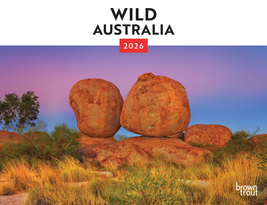 Wild Australia 2026 Horizontal Calendar/Product Detail/Calendars & Diaries