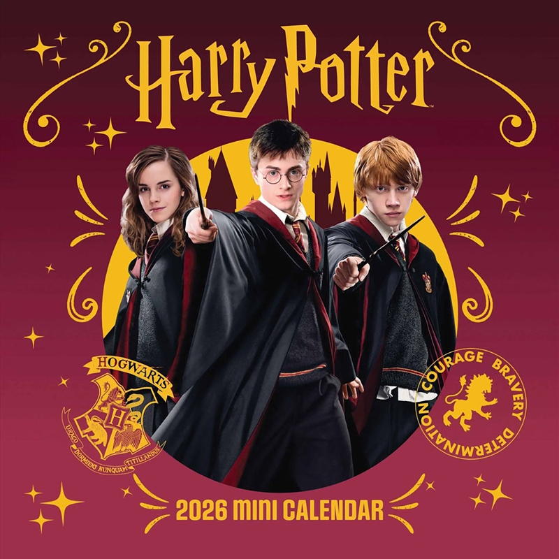 Harry Potter 2026 Mini Calendar/Product Detail/Calendars & Diaries