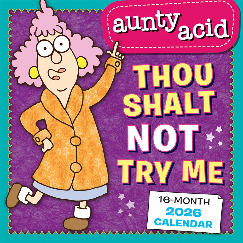 Aunty Acid 2026 Square Calendar/Product Detail/Calendars & Diaries