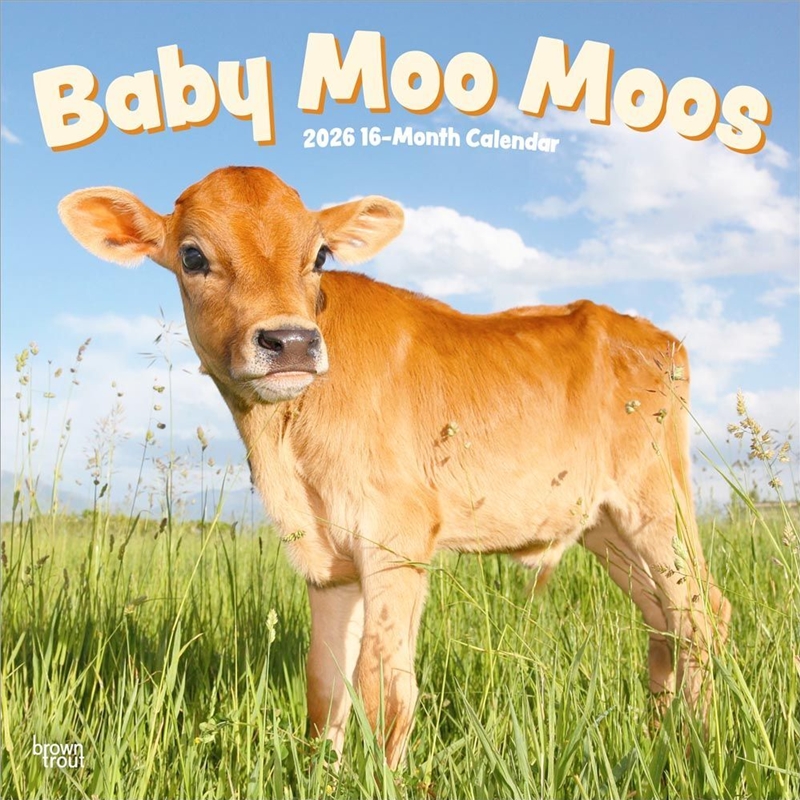 Baby Moo Moos 2026 Square Calendar/Product Detail/Calendars & Diaries