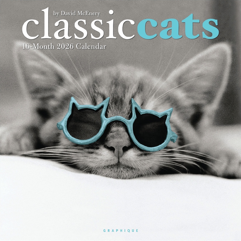 Classic Cats 2026 Square Calendar/Product Detail/Calendars & Diaries
