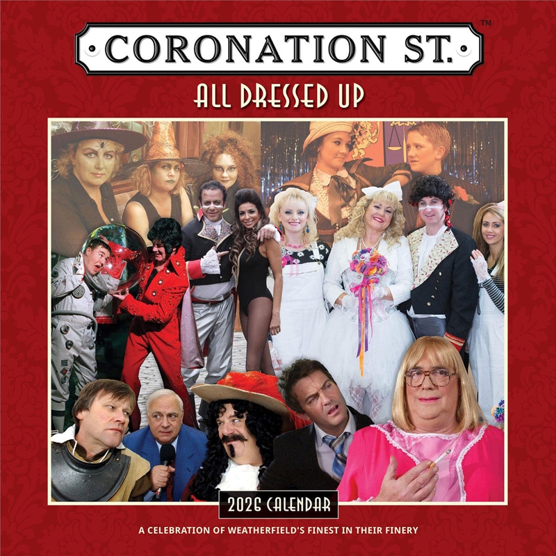 Coronation Street 2026 Square Wyman Calendar/Product Detail/Calendars & Diaries