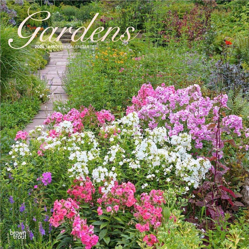 Gardens 2026 Square Foil Calendar/Product Detail/Calendars & Diaries