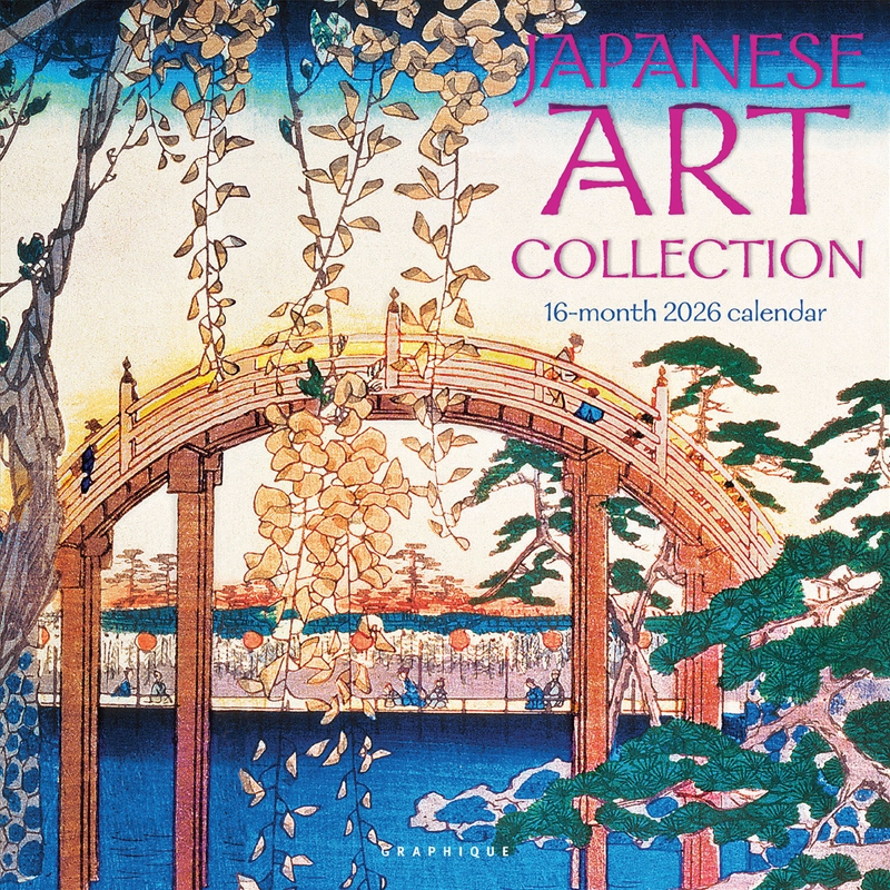 Japanese Art Collection 2026 Square Calendar/Product Detail/Calendars & Diaries
