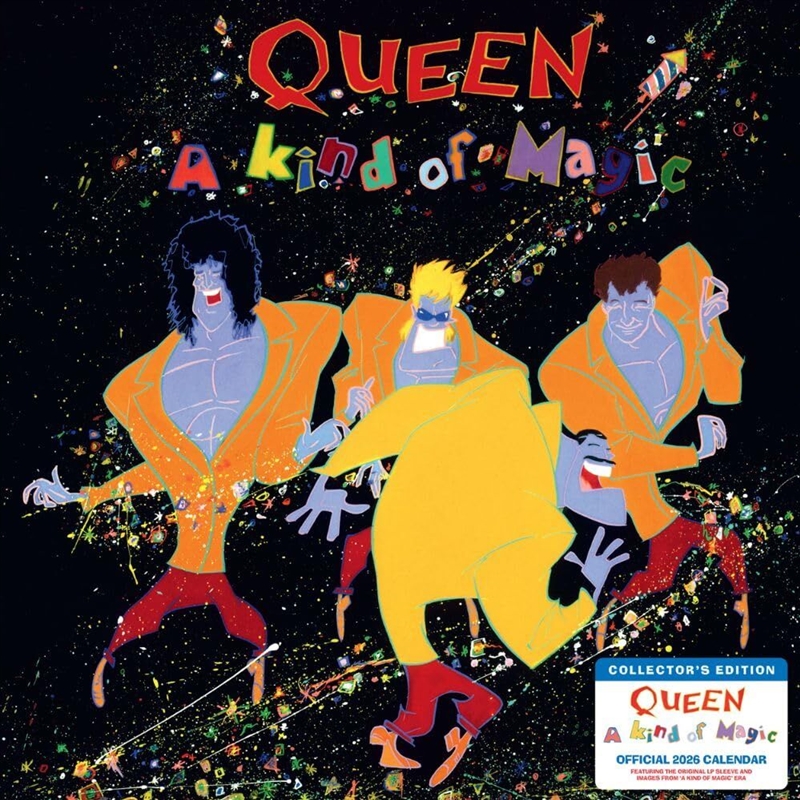 Queen 2026 Collector's Edition Record Sleeve Calendar/Product Detail/Calendars & Diaries