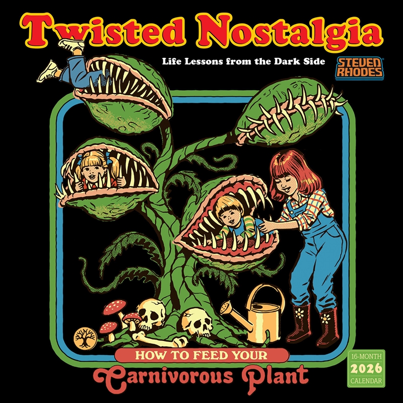 Twisted Nostalgia 2026 Square Calendar/Product Detail/Calendars & Diaries