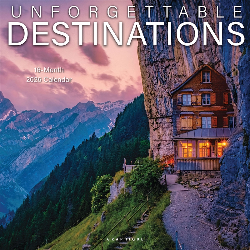 Unforgettable Destinations 2026 Square Calendar/Product Detail/Calendars & Diaries