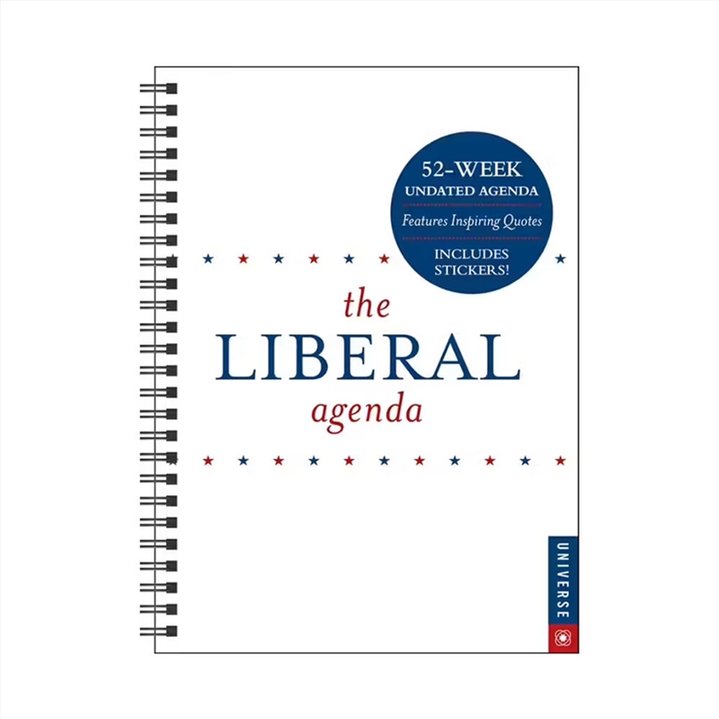 Liberal Agenda Undated Calendar/Product Detail/Calendars & Diaries