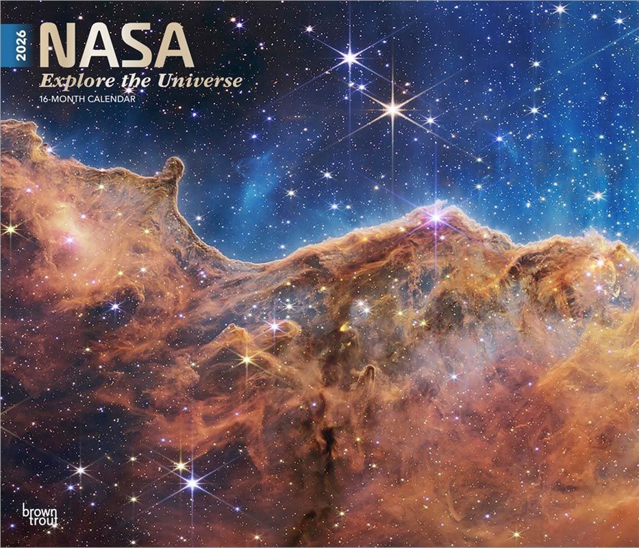 Nasa Explore The Universe 2026 Deluxe Foil Calendar/Product Detail/Calendars & Diaries