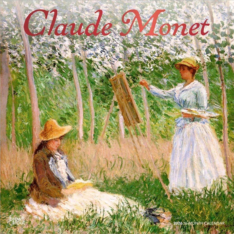 Monet, Claude 2026 Square Foil Calendar/Product Detail/Calendars & Diaries