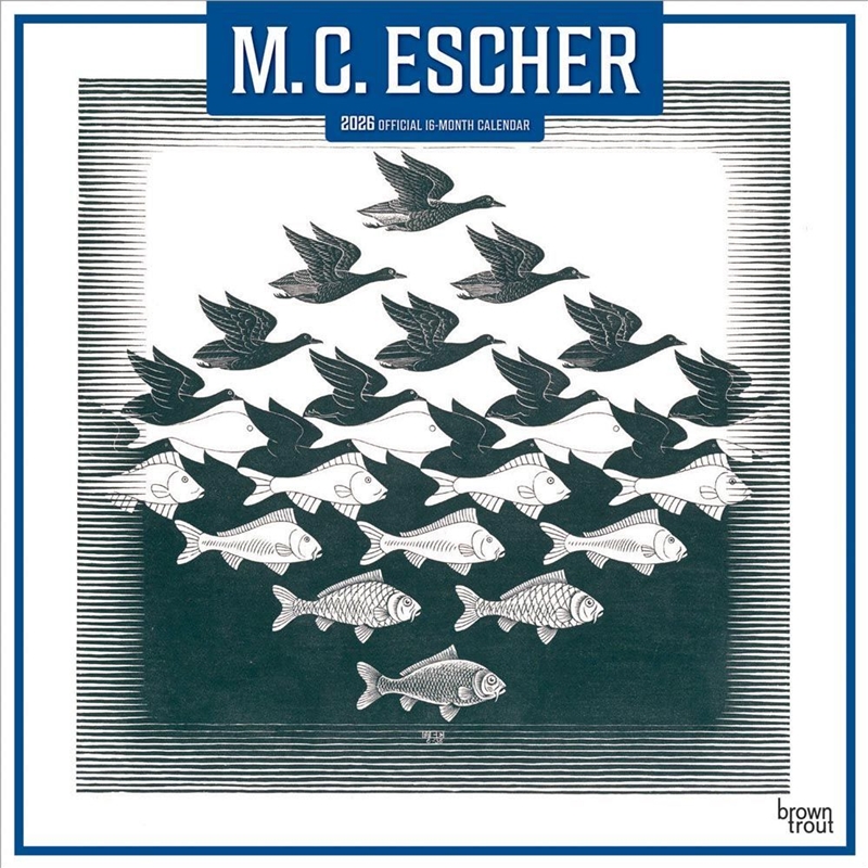 M.C. Escher 2026 Square Calendar/Product Detail/Calendars & Diaries