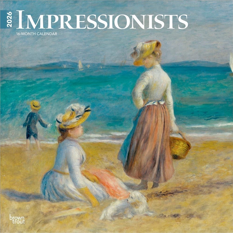 Impressionists 2026 Square Calendar/Product Detail/Calendars & Diaries