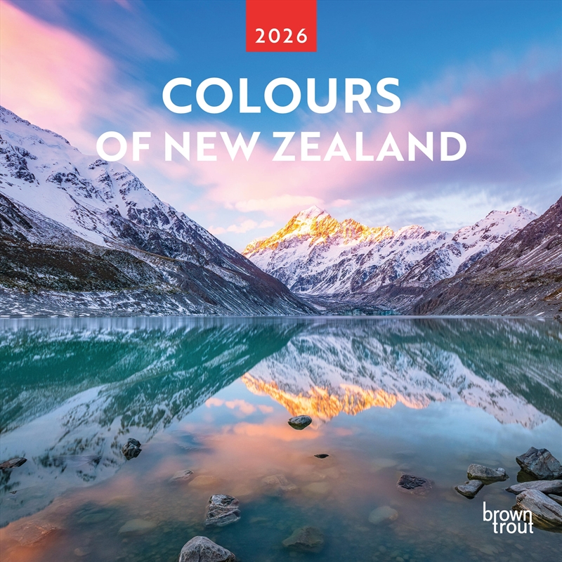 Colours of New Zealand 2026 Square Calendar/Product Detail/Calendars & Diaries