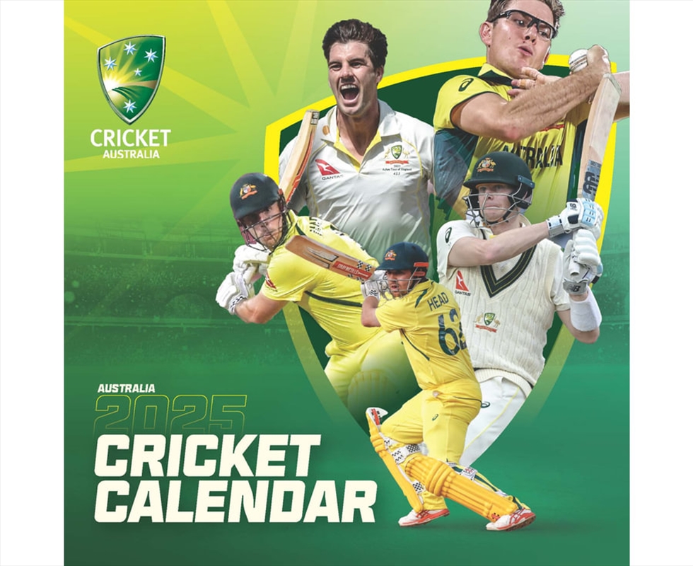 Cricket Australia 2026 Square Calendar/Product Detail/Calendars & Diaries