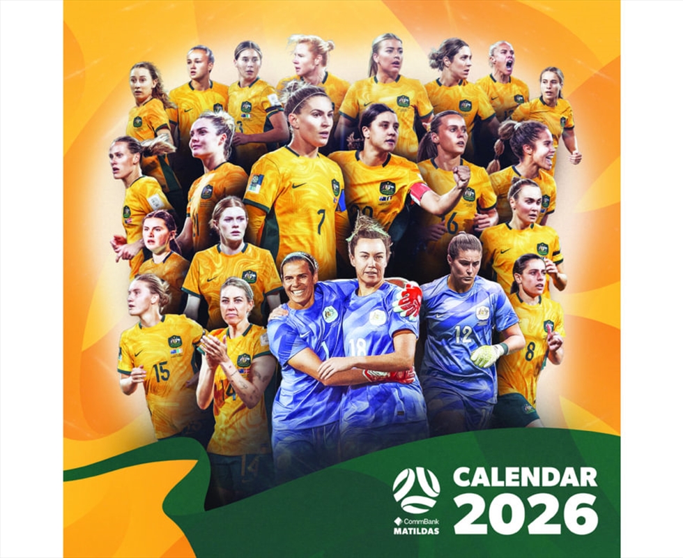 Matildas 2026 Square Calendar/Product Detail/Calendars & Diaries