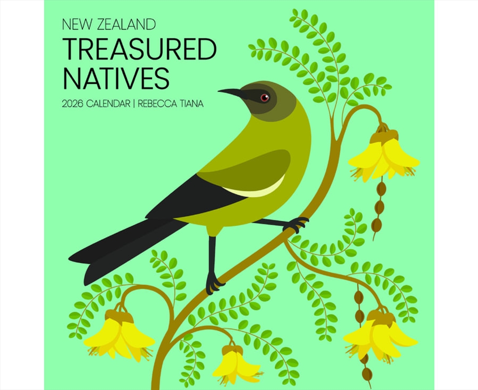 Buy New Zealand Treasured Natives, Tiani 2026 Mini Calendar Online Sanity