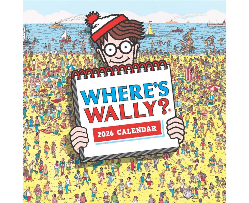 Where's Wally 2026 Mini Calendar/Product Detail/Calendars & Diaries