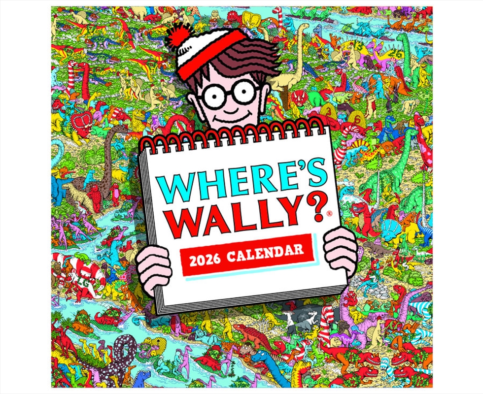 Where's Wally 2026 Square Calendar/Product Detail/Calendars & Diaries