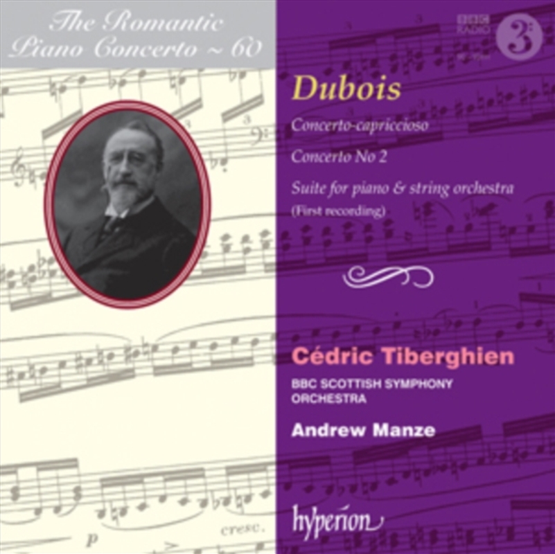 Dubois: Piano Concertos (Hyperion Romantic Piano Concerto 60) - Cedric Tiberghien, Bbc Scottish Symp/Product Detail/Classical