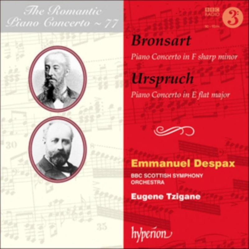 Bronsart & Urspruch: Piano Concertos (Hyperion Romantic Piano Concerto 77) - Emmanuel Despax, Bbc Sc/Product Detail/Classical