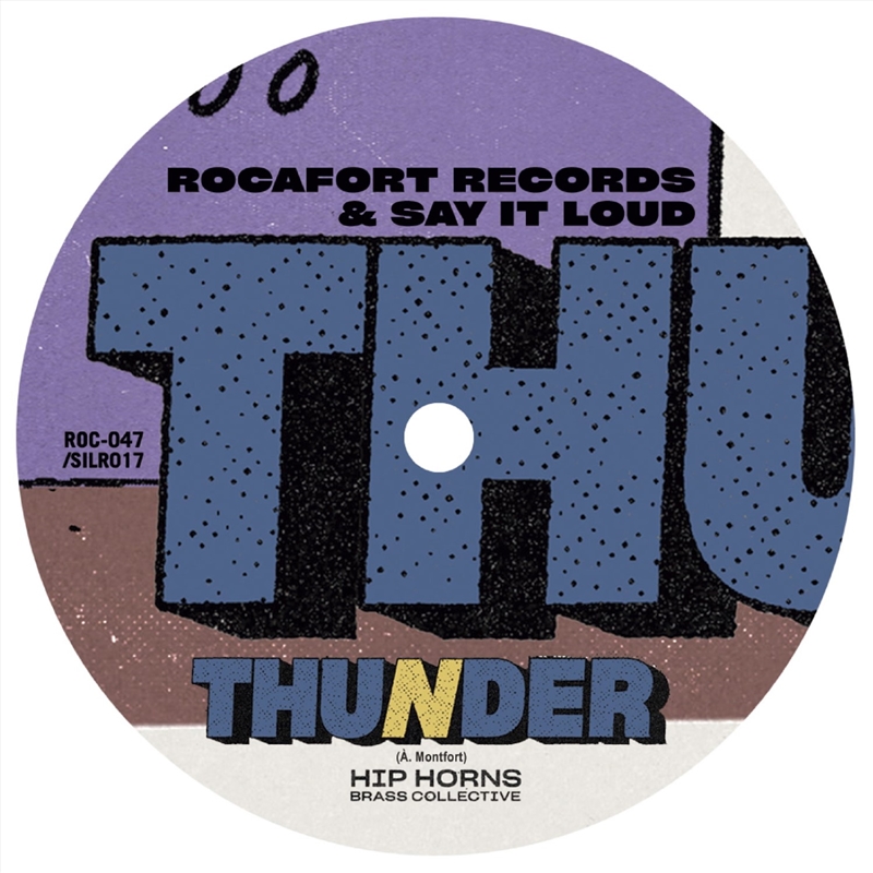 "Thunder" b/w "Marathon Runner (Street Version)/Product Detail/R&B