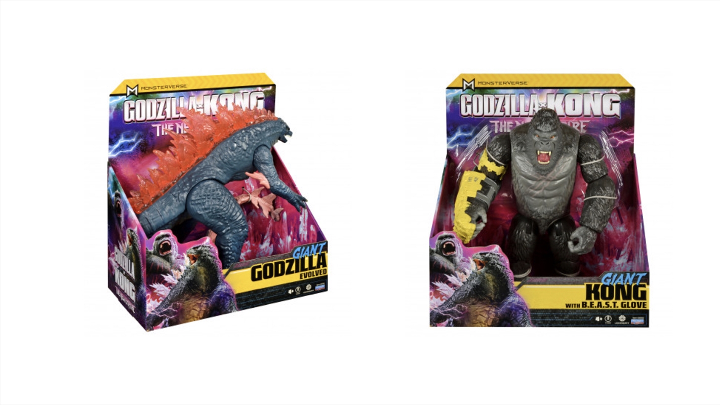 Godzilla x Kong The New Empire: 11" Giant Godzilla & Kong Assortment (SENT AT RANDOM)/Product Detail/Figurines