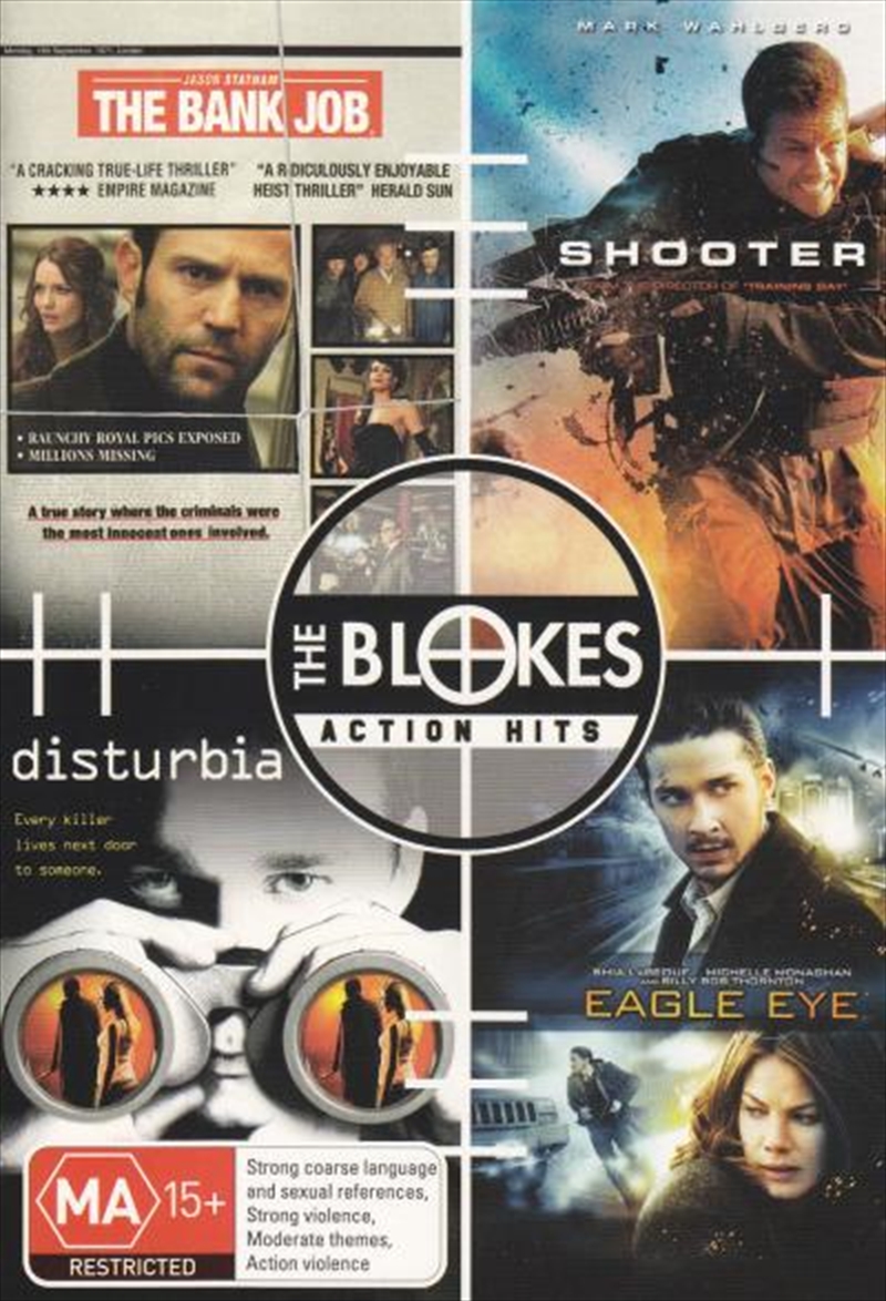 Bank Job/Shooter/Eagle Eye/Disturbia: The Blokes Action Hits/Product Detail/Action