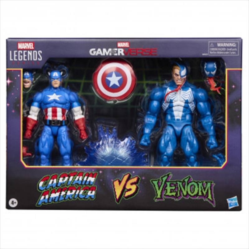 Marvel Legends Series Gamerverse Captain America vs Venom/Product Detail/Figurines
