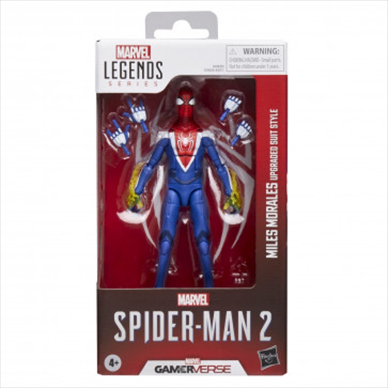 Marvel Legends Series: Gamerverse Miles Morales Upgraded Suit Style/Product Detail/Figurines