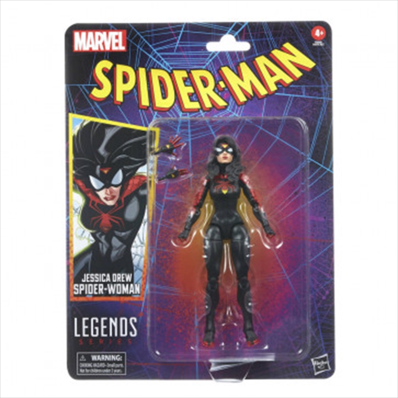 Marvel Legends Series: Spiderman Comics - Jessica Drew Spider-Woman (Classic)/Product Detail/Figurines
