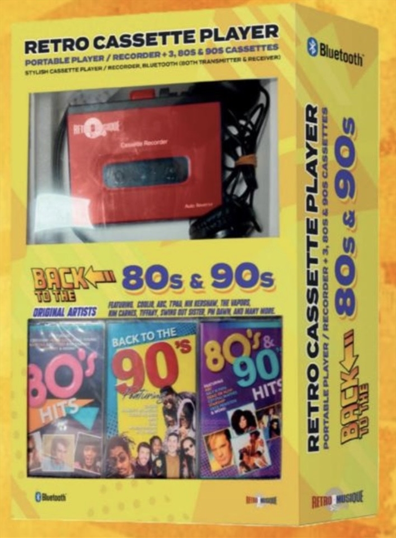Red - 80's/90's/80's&90's Cassette Player Bundle/Product Detail/Media Players